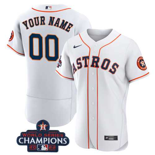 Men's Houston Astros Active Player Custom White 2022 World Series Flex Base Stitched Baseball Jersey,We sell and wholesale Men's Houston Astros Active Player Custom White 2022 World Series Flex Base Stitched Baseball Jersey on line form chian!